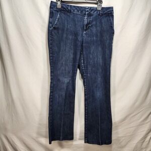 Coldwater Creek Womens Denim Jeans Size P12 Blue‎